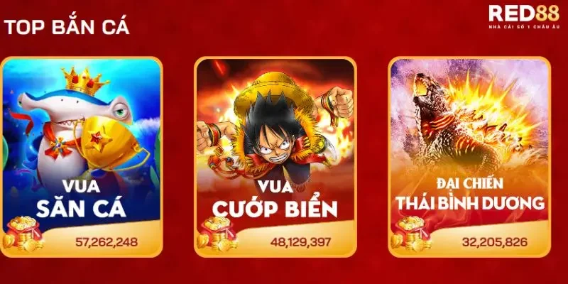 Những điểm hấp dẫn khi tham gia bắn cá Red88