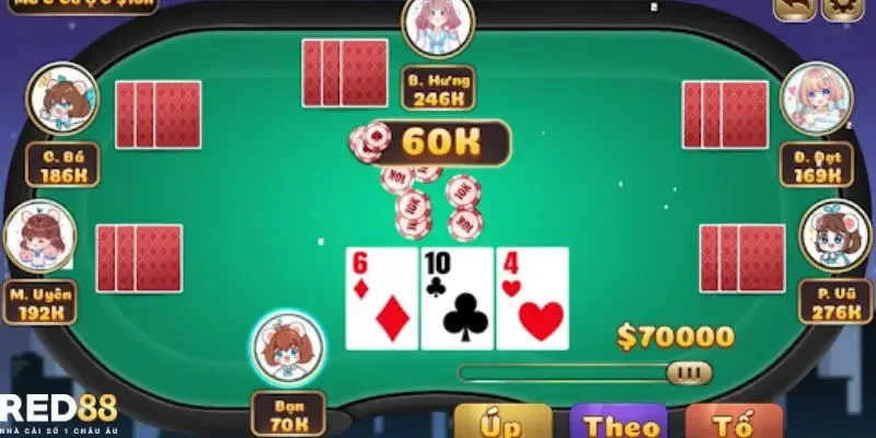 Trải nghiệm thú vị với game đánh bài 3 cây online
