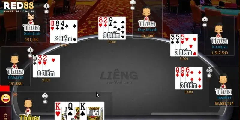 Bỏ túi bí quyết chơi game bài liêng online để luôn thắng