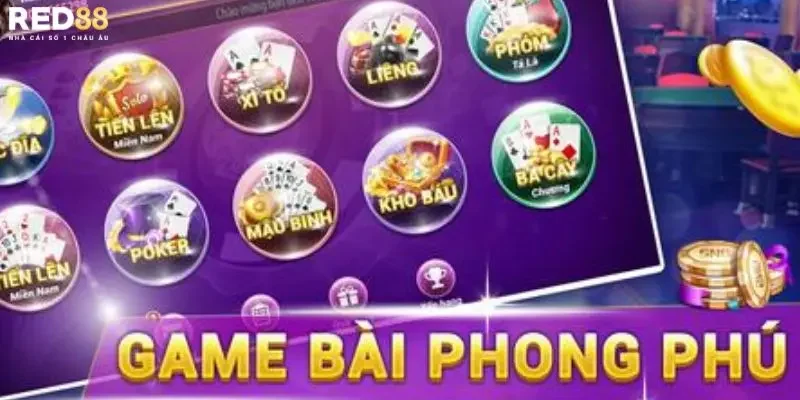 Tổng hợp các loại game đánh bài online đổi tiền mặt phổ biến