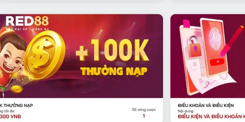 Hướng dẫn chi tiết cách nhận khuyến mãi Red88
